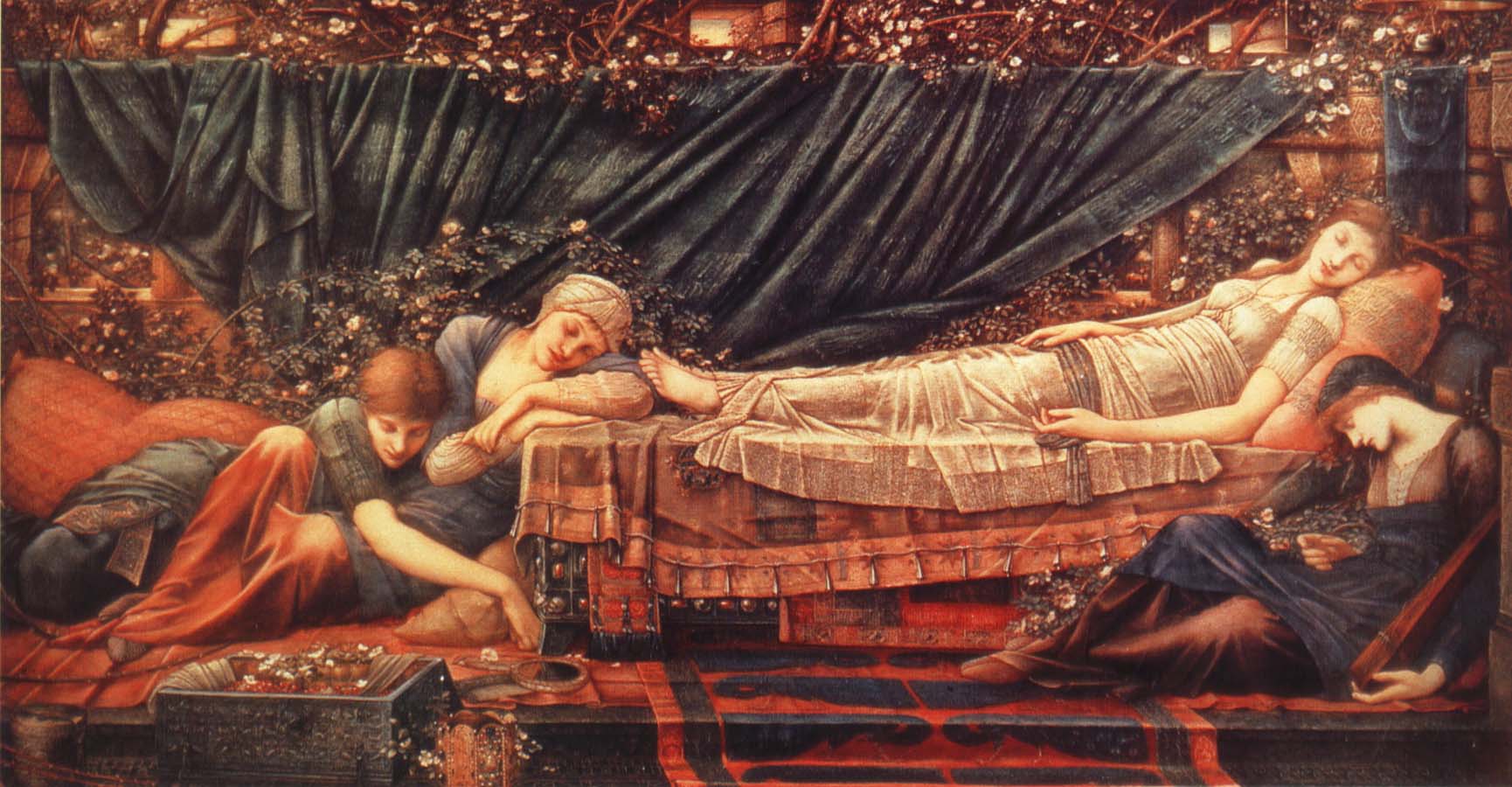 Burne-Jones, Sir Edward Coley Sleeping Beauty